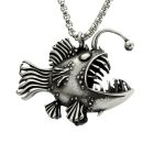 color: Piranha + Stainless Steel Chain