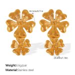color: EH776G Gold Drop Earrings