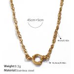 color: XL728G Gold Necklace