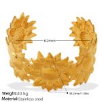 color: SZ283G Gold Bangle
