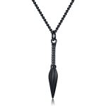 color: Black + Whip Chain