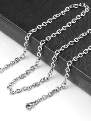 Supply a Variety of Cross Chain Stainless Steel Necklace Metal Chain Decorative Chain O Necklace