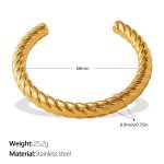 color: SZ301G Gold Bangle
