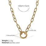 color: XL646G Gold Necklace