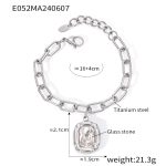 color: TXE052-Steel Color Bracelet
