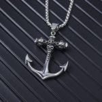 color: Anchor Skull + Stainless Steel Chain