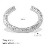 color: SZ302S10MM Silver Bangle