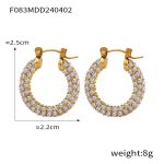 color: F083-Gold Earrings