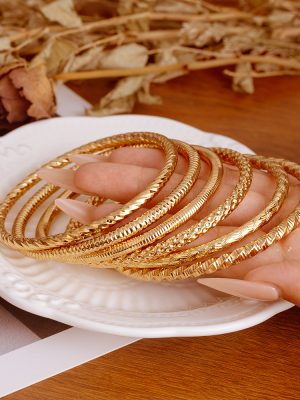 Hollow Bracelet Advanced Light Luxury Women's New Stainless Steel