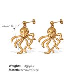 color: EH972G Gold Earrings