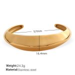 color: SZ227G Gold Bangle