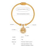 color: Z243-Gold Bangle