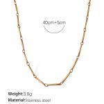color: XL433G Gold Necklace