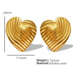 color: EH178 Gold 1 Pair