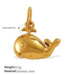 color: PJ912GS Small Gold Pendant