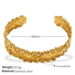 color: SZ284G Gold Bangle