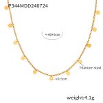 color: P344-Gold Necklace