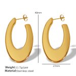 color: EH192 Gold Earrings