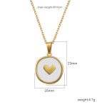 color: Heart Pendant Necklace