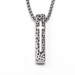 color: Cross Column + Stainless Steel Chain