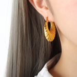color: F781-Gold Earrings