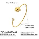 color: Z428-Gold Bangle
