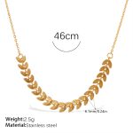 color: XL855G Gold Necklace