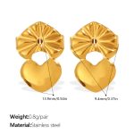 color: PJ2666G Gold Ear Backs
