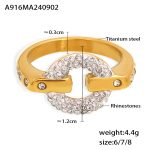 color: A916-Gold Ring / size: US 6