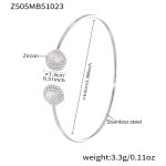 color: Z505-Steel Color Bangle