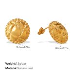 color: EH269G Gold Earrings