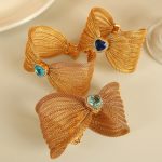 Bracelet Gentle Sweet Bracelet Butterfly Rhinestone-Encrusted Jewelry New Natural Inlaid Stone Bracelet