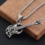 color: Guitar +60cm Stainless Steel Chain