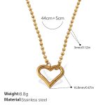 color: XL517G Gold Necklace