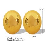 color: EH148 Small Gold Earrings