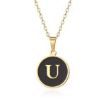 color: Gold Letter -U