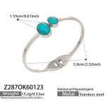 color: Z287-Steel Color Bangle