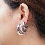 color: 5. Wire Diameter C Shape 3 Pair Set Steel Color