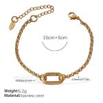 color: SL312G Gold Bracelet
