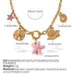 color: XL754G1 Gold Necklace