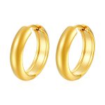 color: 【 Medium 】 Wire Diameter 5mm Inner Diameter 16 Gold