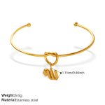color: SZ347G-PJ431G10 Scorpio Gold Solid Pendant
