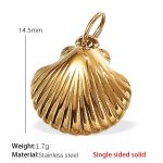 color: PJ188G Gold Pendant Only