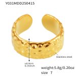 color: Y031-Gold Ring / size: US 7