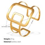 color: SZ248G Gold Bangle