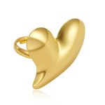 color: -2 Heart Polished Ring