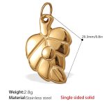 color: PJ206G Only Gold Pendant