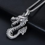 color: Dragon Horn + Stainless Steel Chain