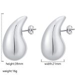 color: Large Drop Steel Color MS-228