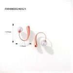 color: F094-Rose Gold Earrings